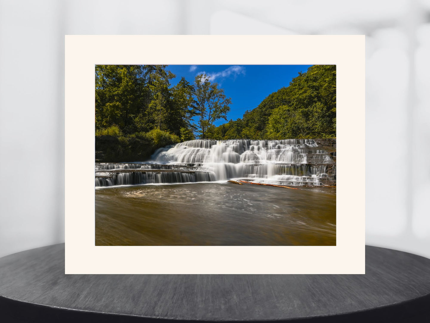 Wiscoy Falls in Western New York