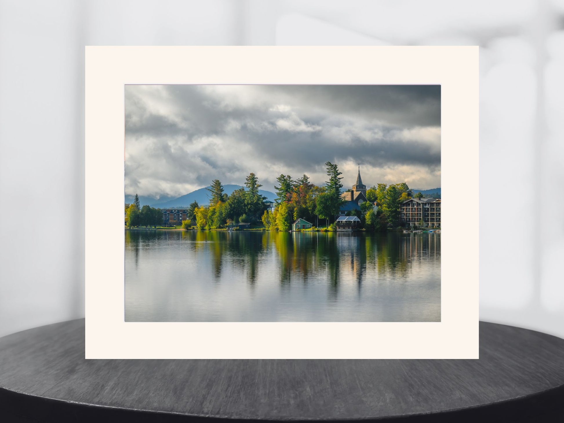 mirror lake, lake placid NY