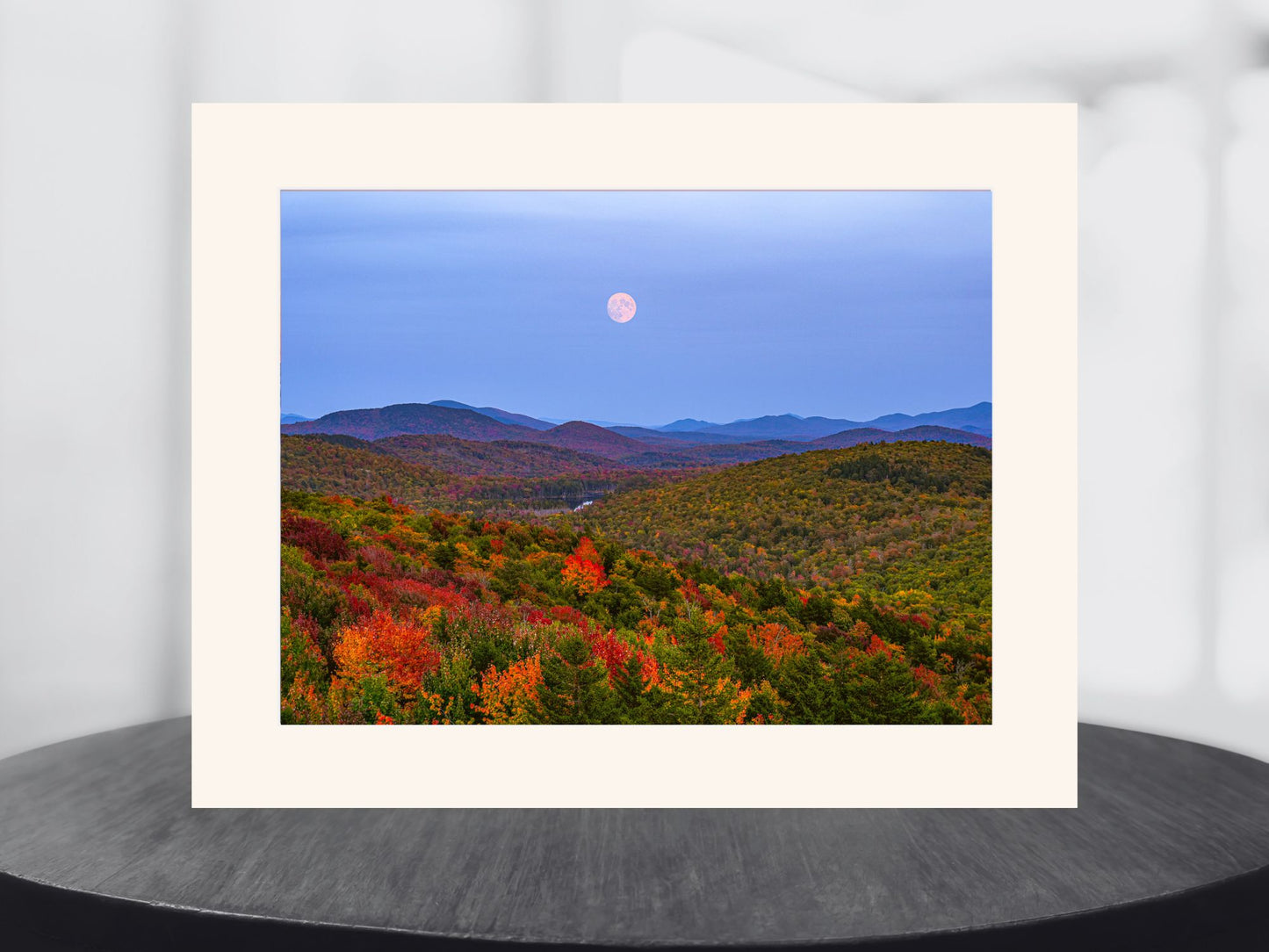 Harvest Moonrise from Buck Mountain