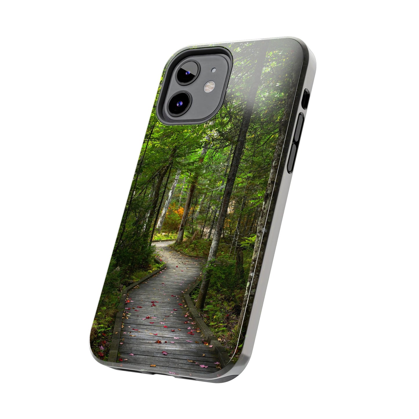 Impact Resistant Phone Case - Woodland Boardwalk