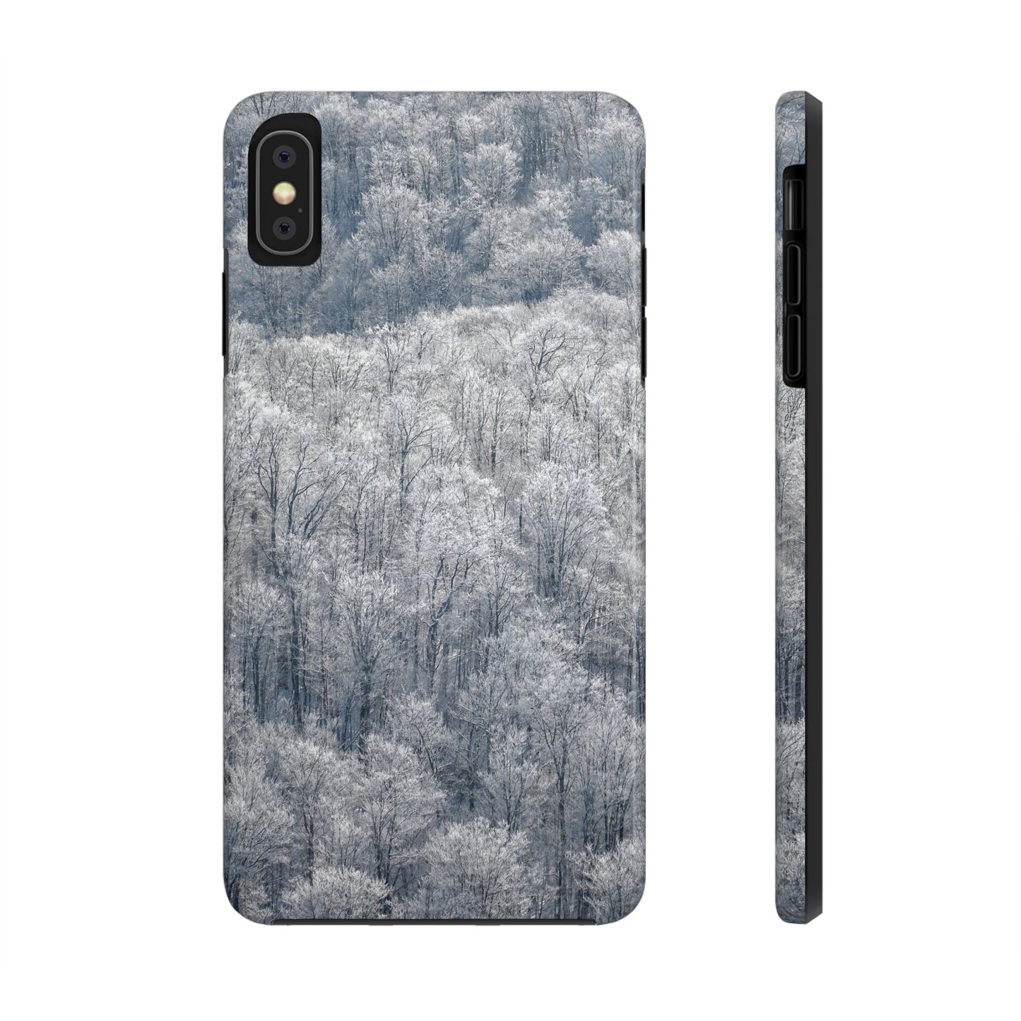 Impact Resistant Phone Case - Frozen trees