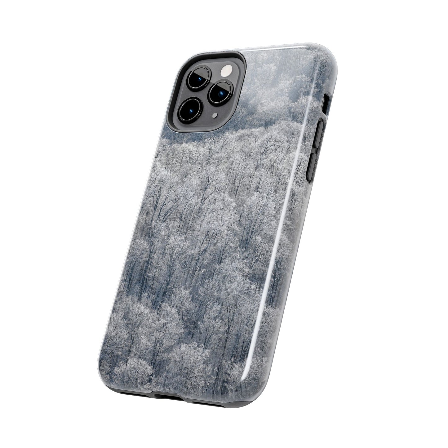 Impact Resistant Phone Case - Frozen trees