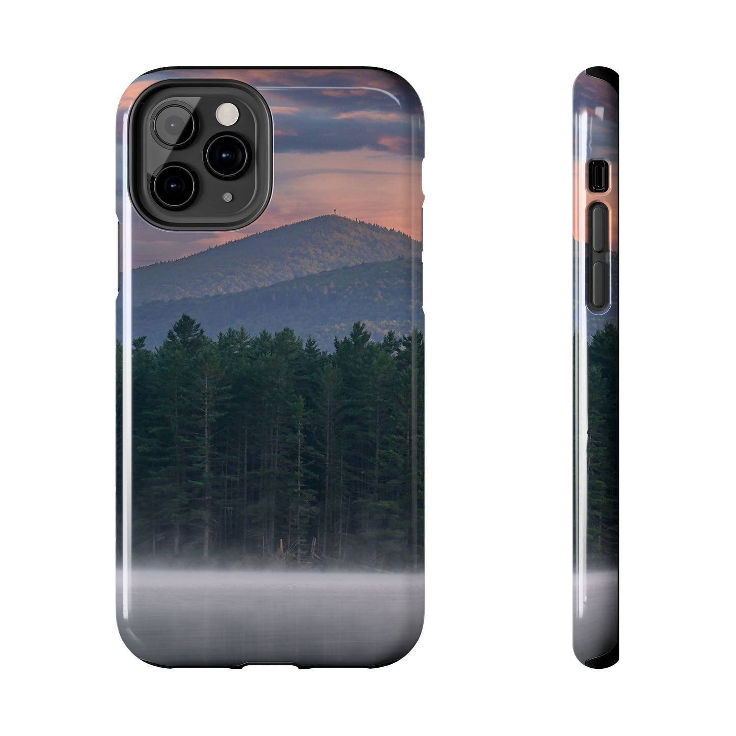 Impact Resistant Phone Case - Loon Lake Mountain