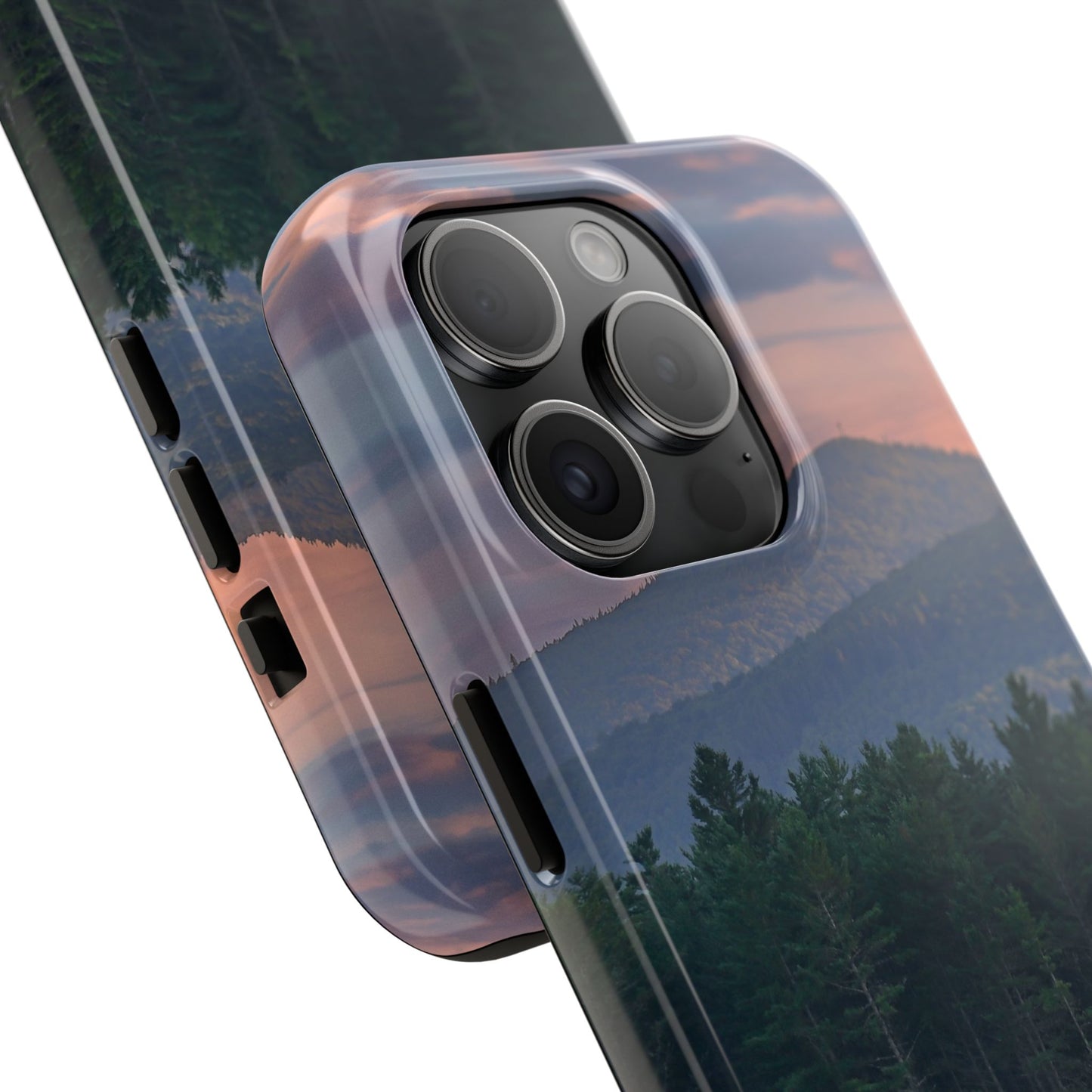 Impact Resistant Phone Case - Loon Lake Mountain