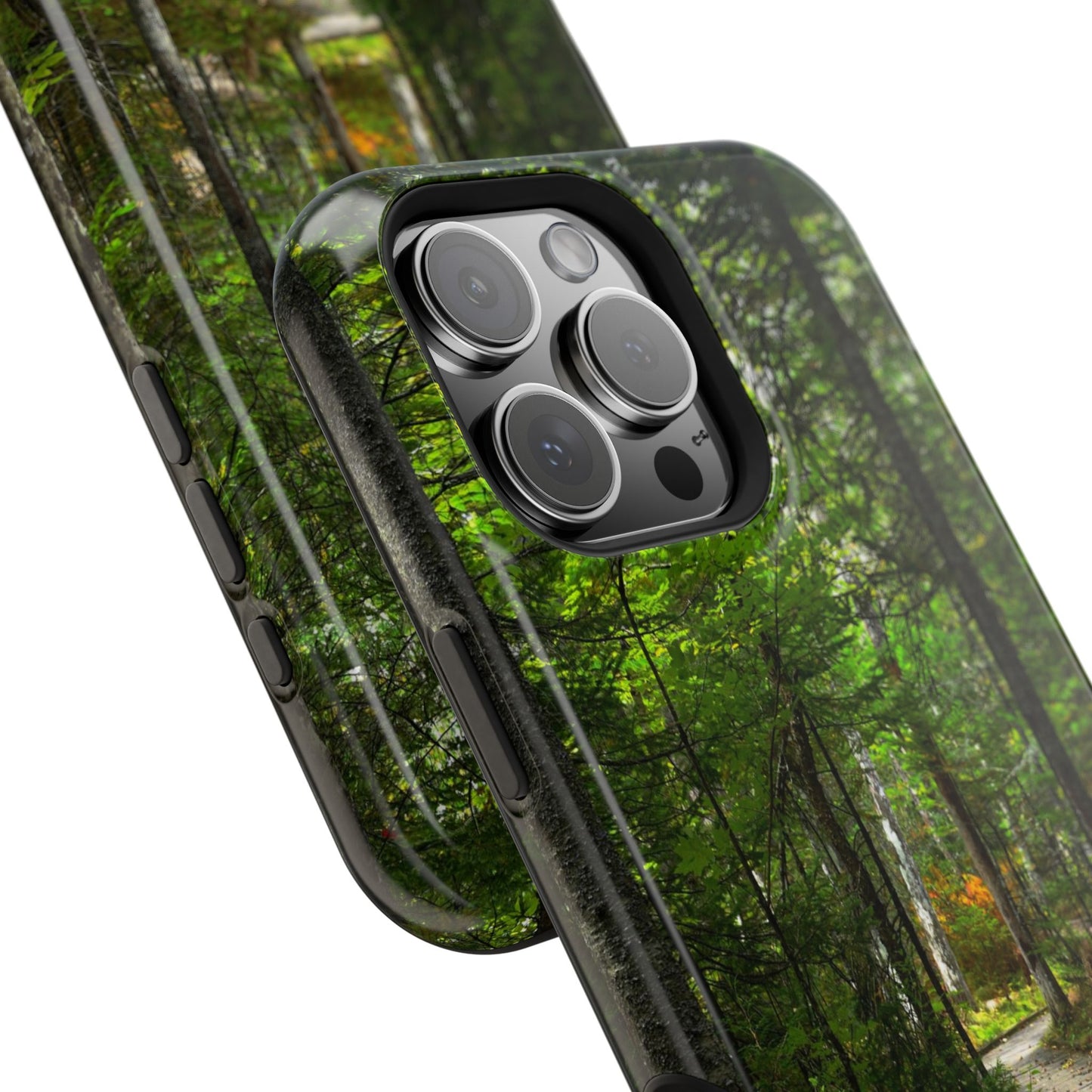 MagSafe Impact Resistant Phone Case - Woodland Boardwalk