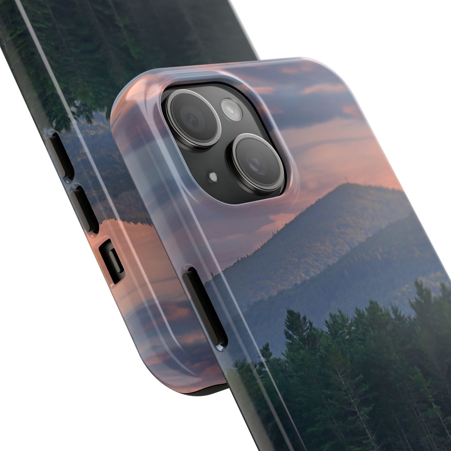Impact Resistant Phone Case - Loon Lake Mountain