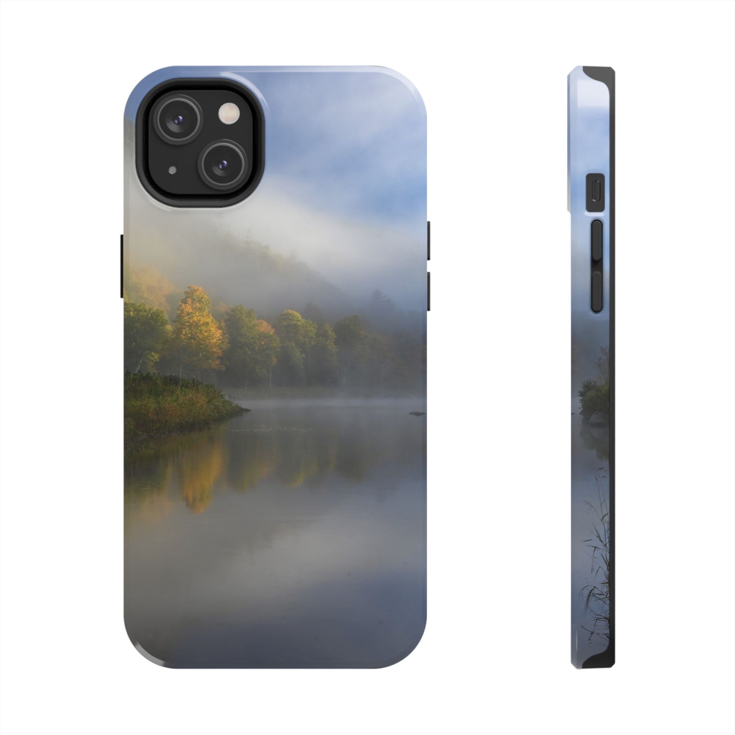 Impact Resistant Phone Case - Ausable River Autumn