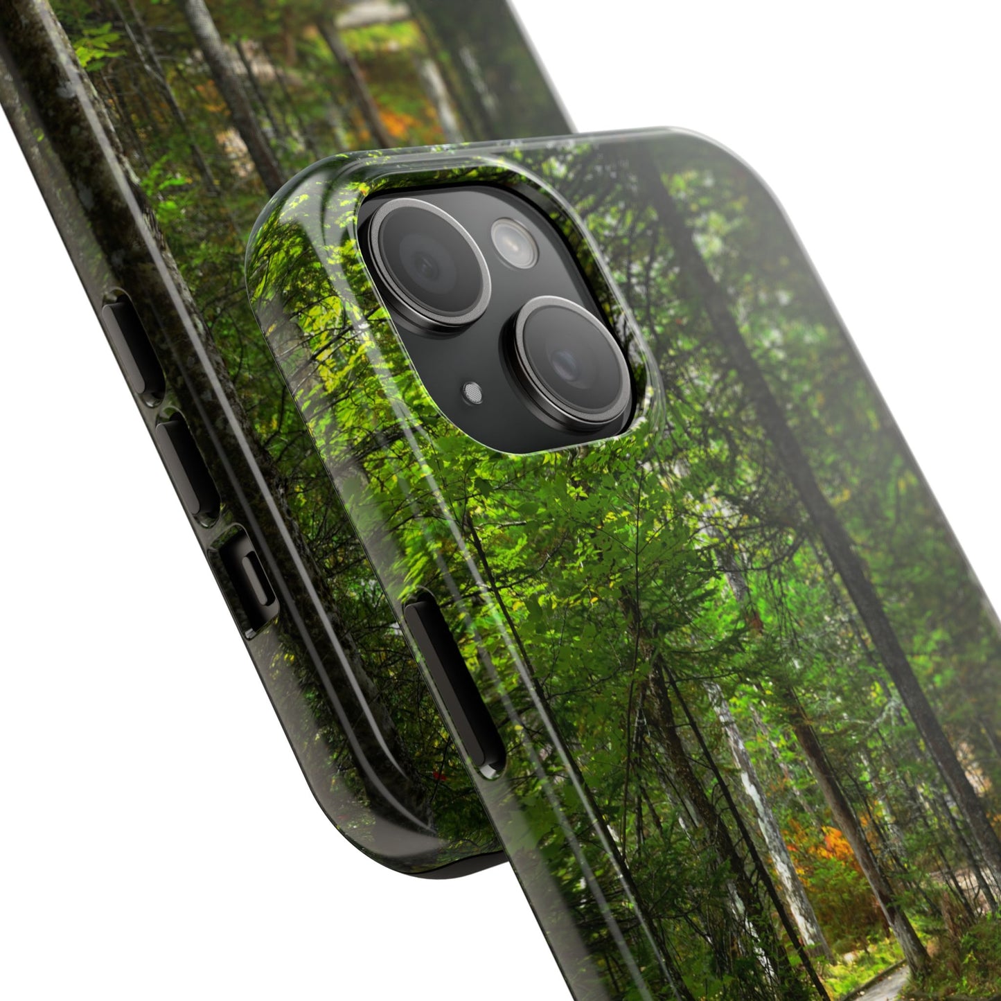Impact Resistant Phone Case - Woodland Boardwalk