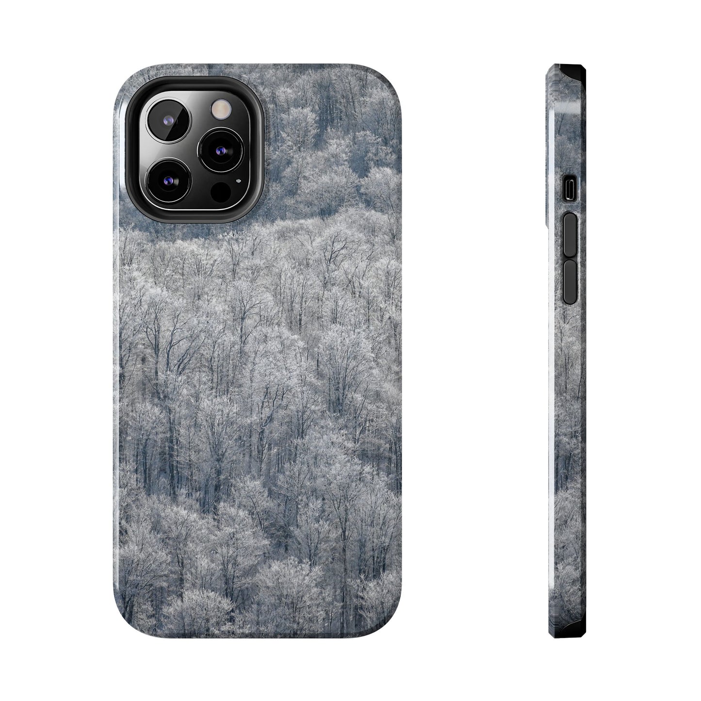 Impact Resistant Phone Case - Frozen trees