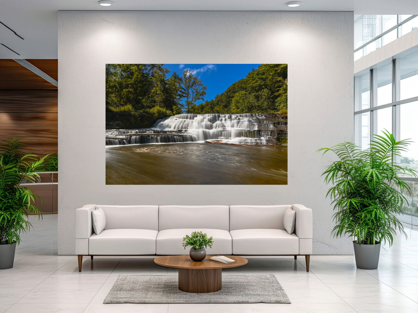 Wiscoy Falls in Western New York