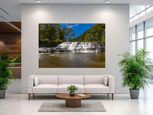 Wiscoy Falls in Western New York