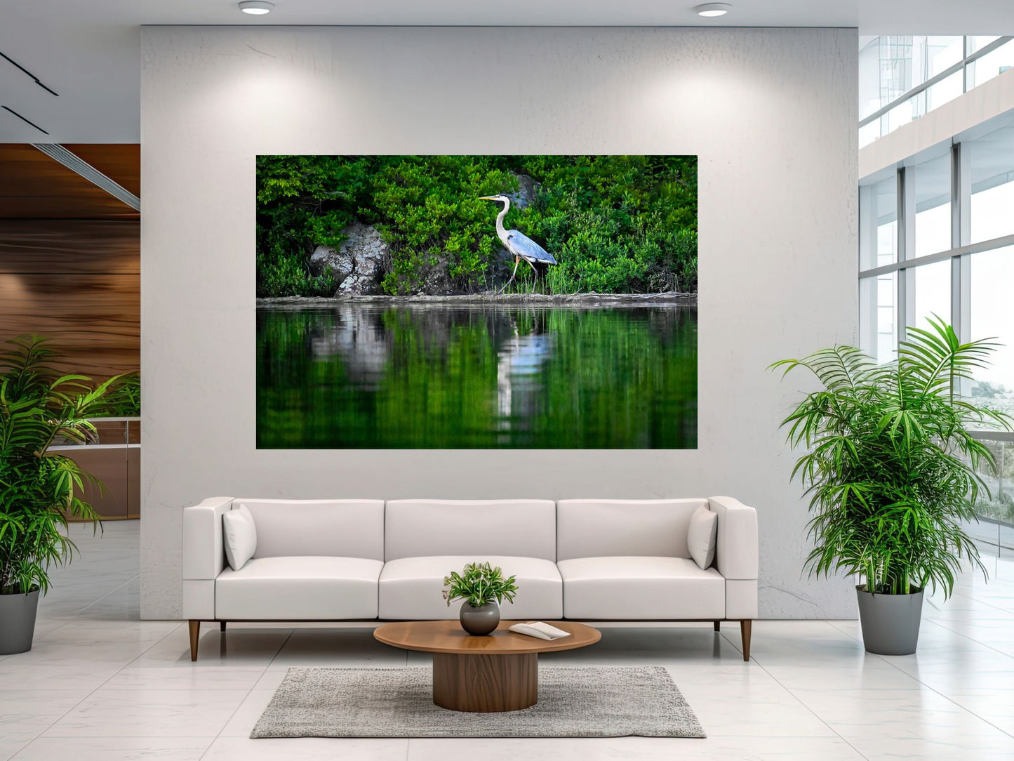 Great Blue Heron in the Adirondack’s