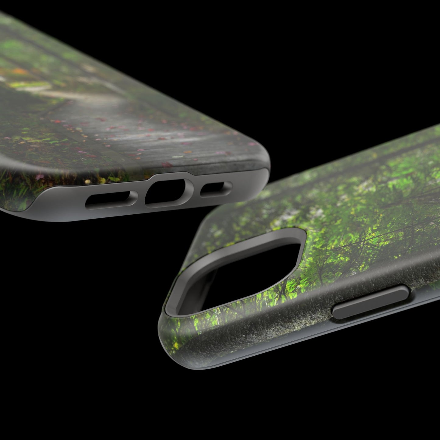 MagSafe Impact Resistant Phone Case - Woodland Boardwalk