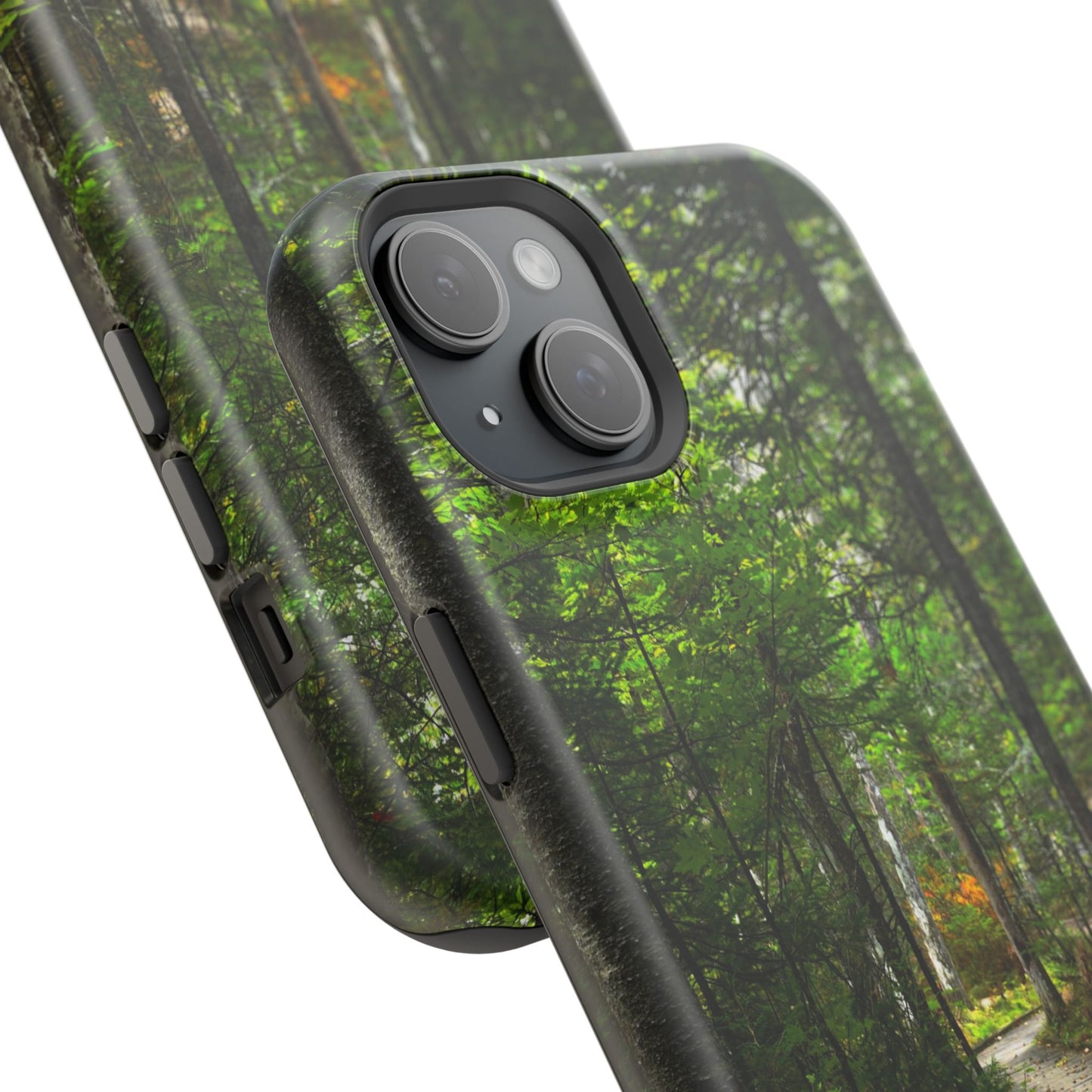 MagSafe Impact Resistant Phone Case - Woodland Boardwalk