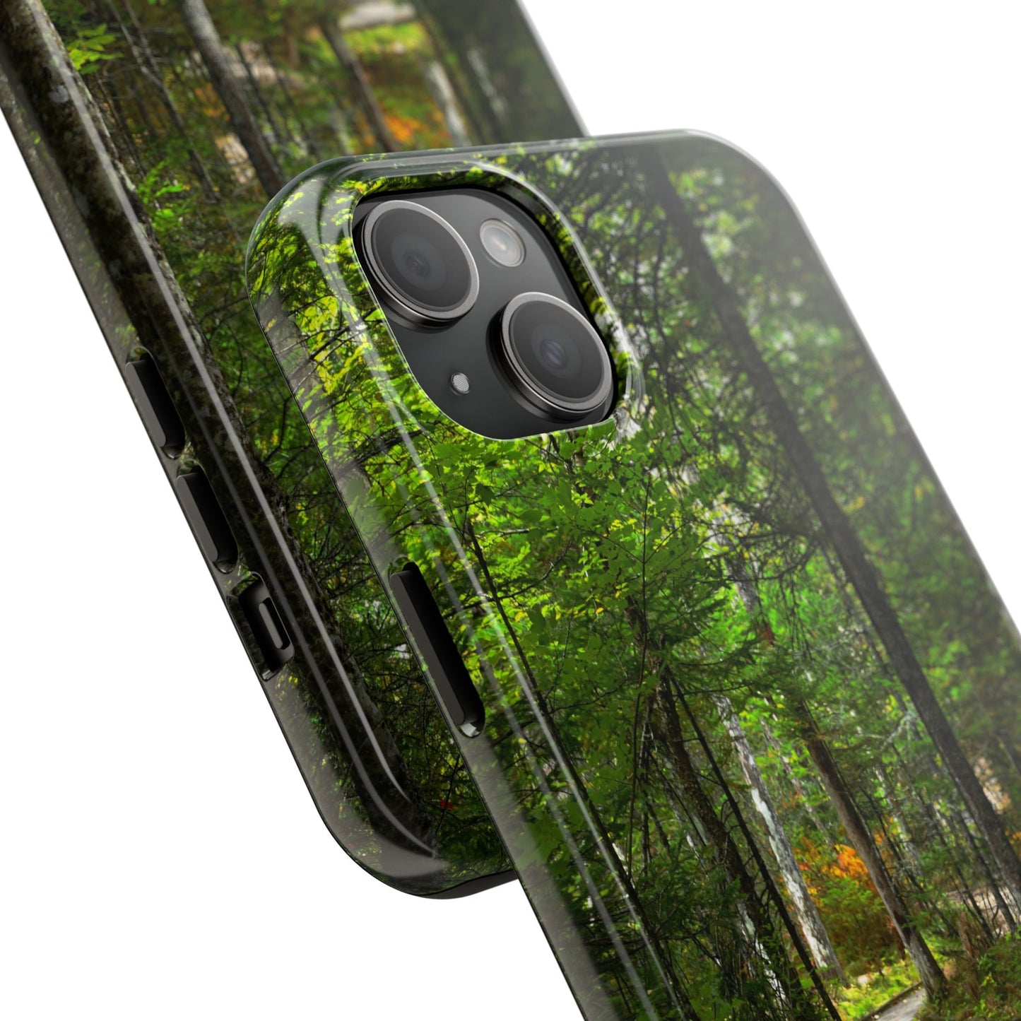 Impact Resistant Phone Case - Woodland Boardwalk