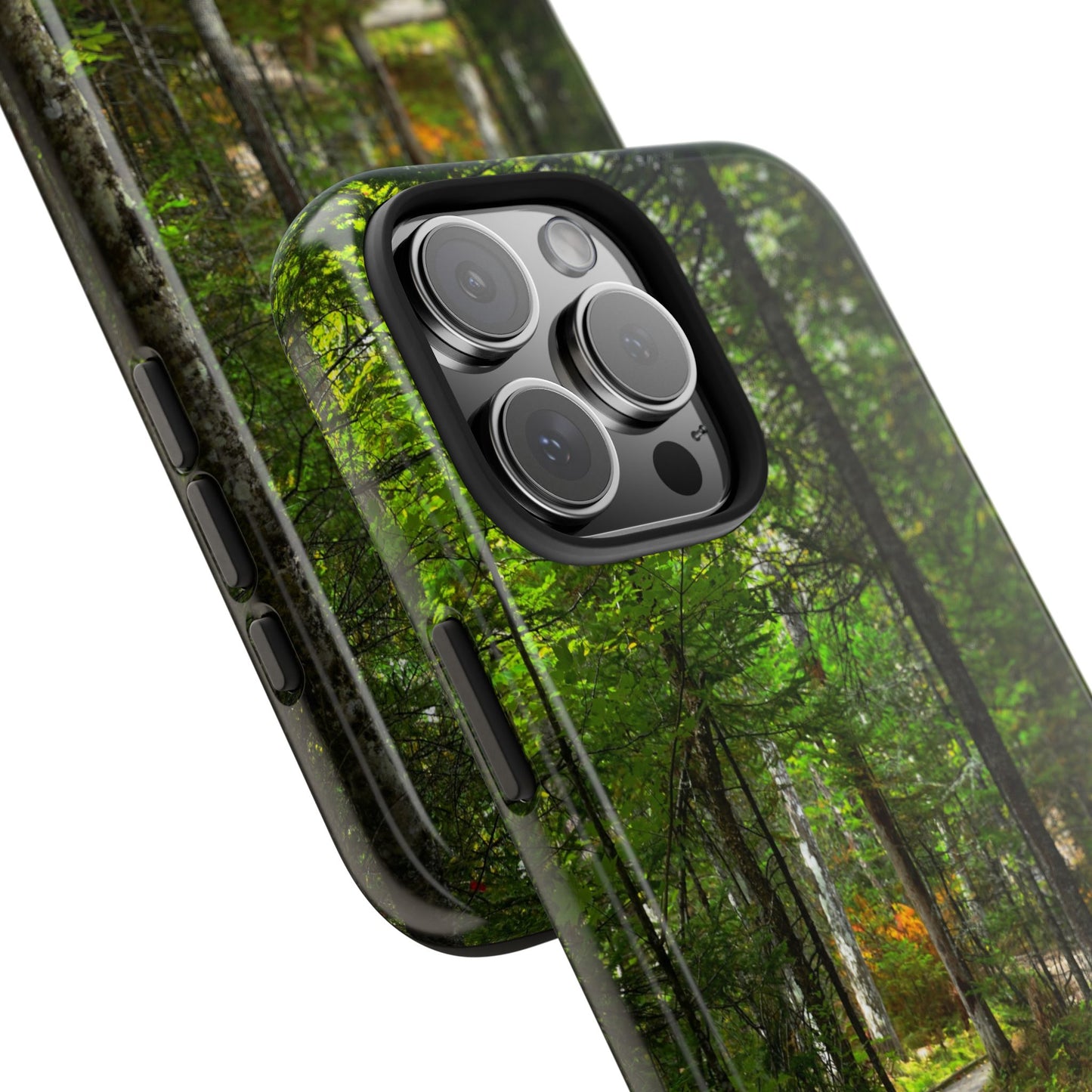 Impact Resistant Phone Case - Woodland Boardwalk