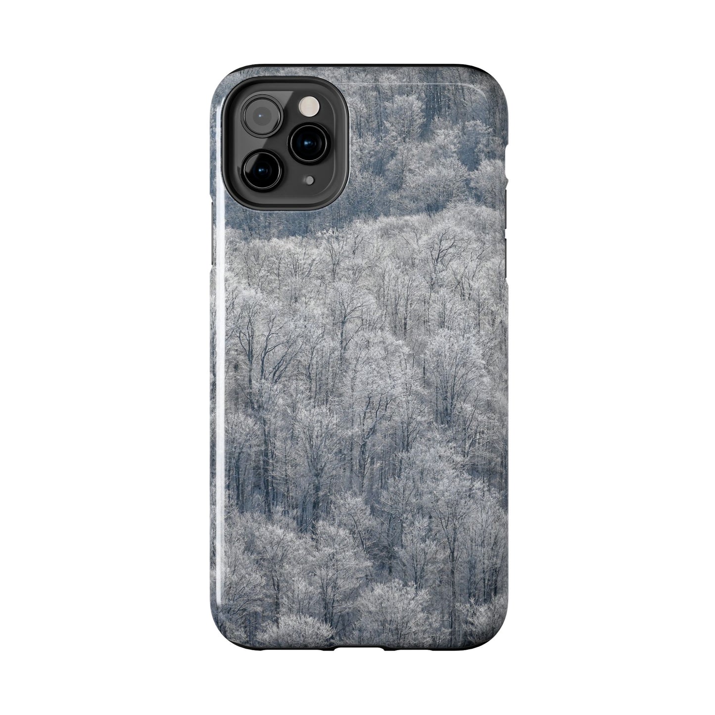 Impact Resistant Phone Case - Frozen trees