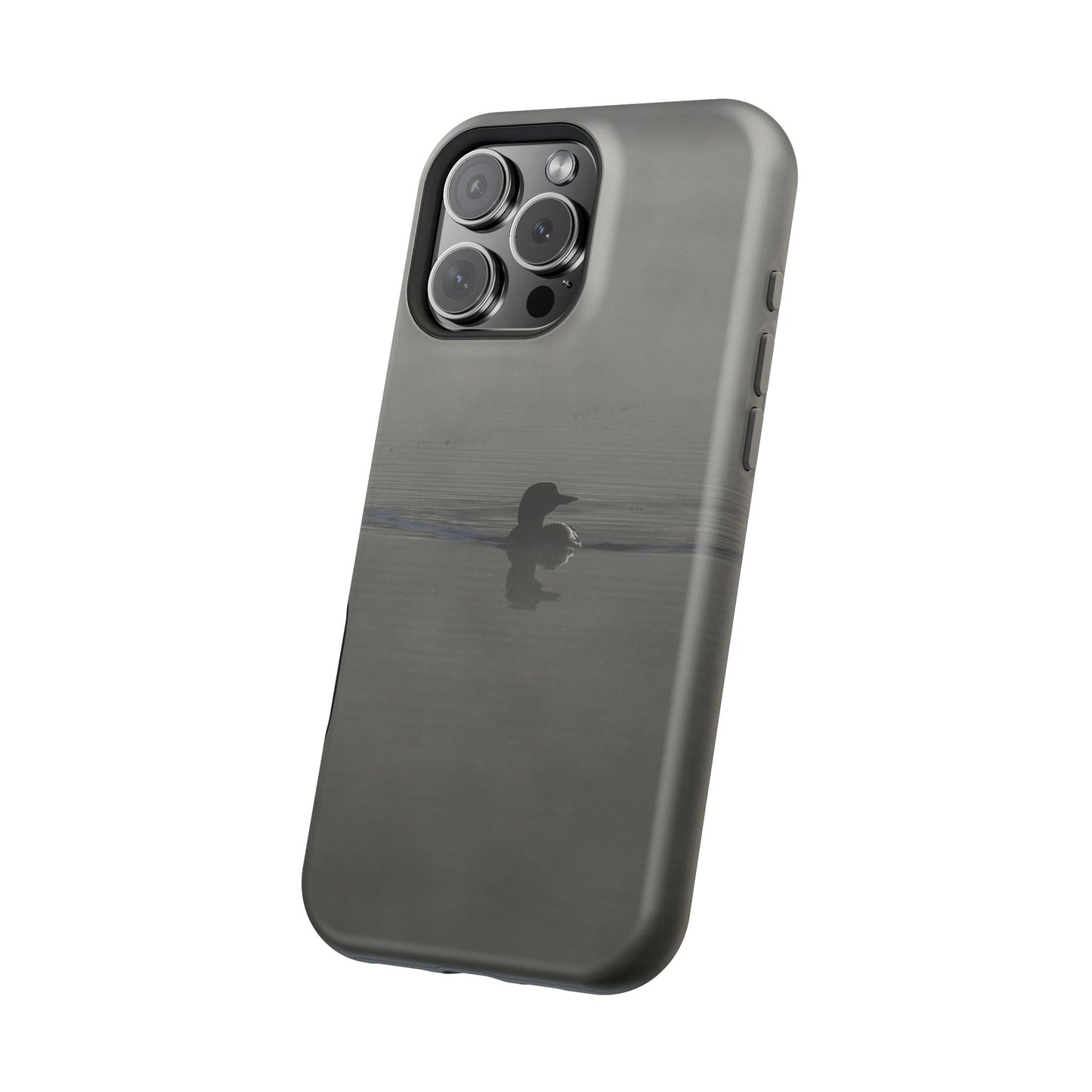 MagSafe Impact Resistant Phone Case - Loon in the Mist