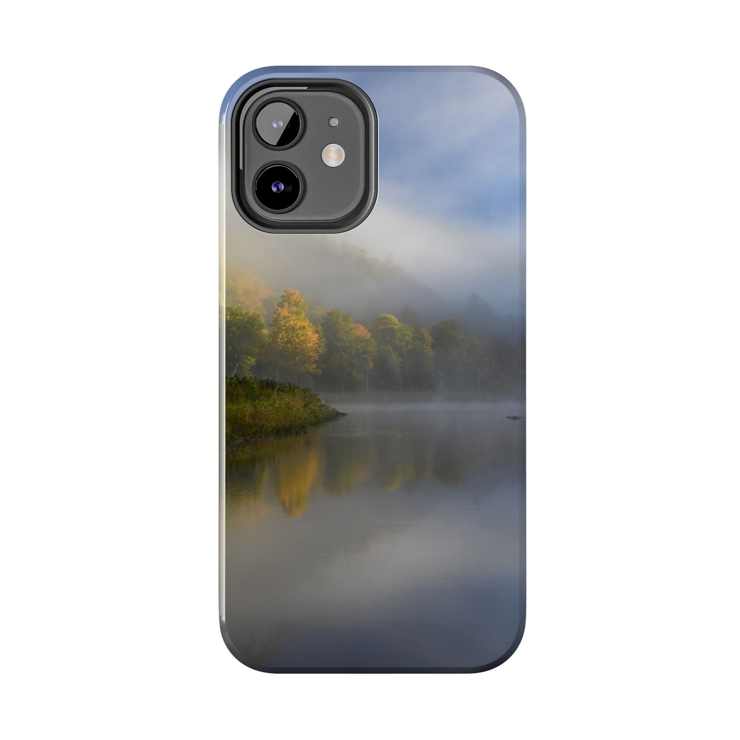 Impact Resistant Phone Case - Ausable River Autumn