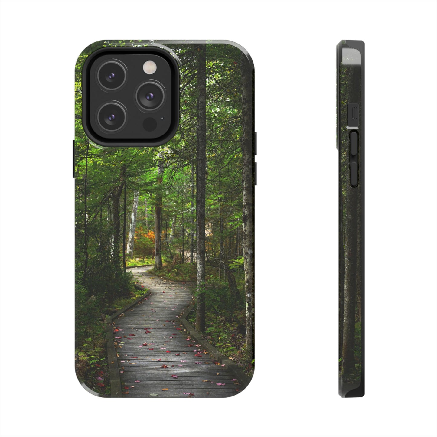Impact Resistant Phone Case - Woodland Boardwalk