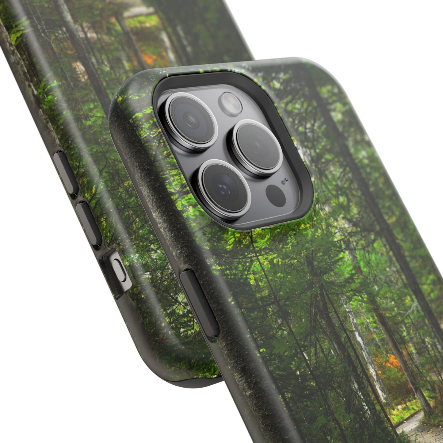 MagSafe Impact Resistant Phone Case - Woodland Boardwalk