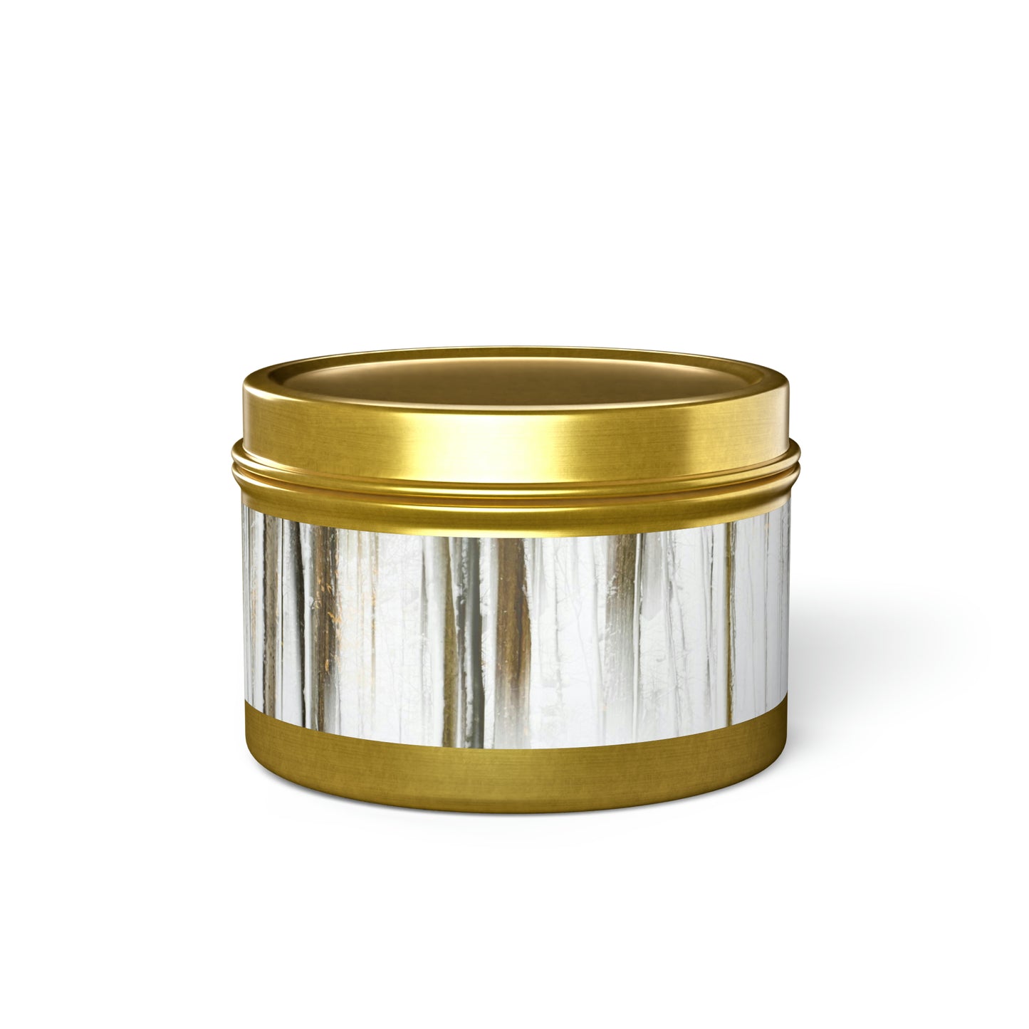 Abstract Winter Woods - Tin Candle