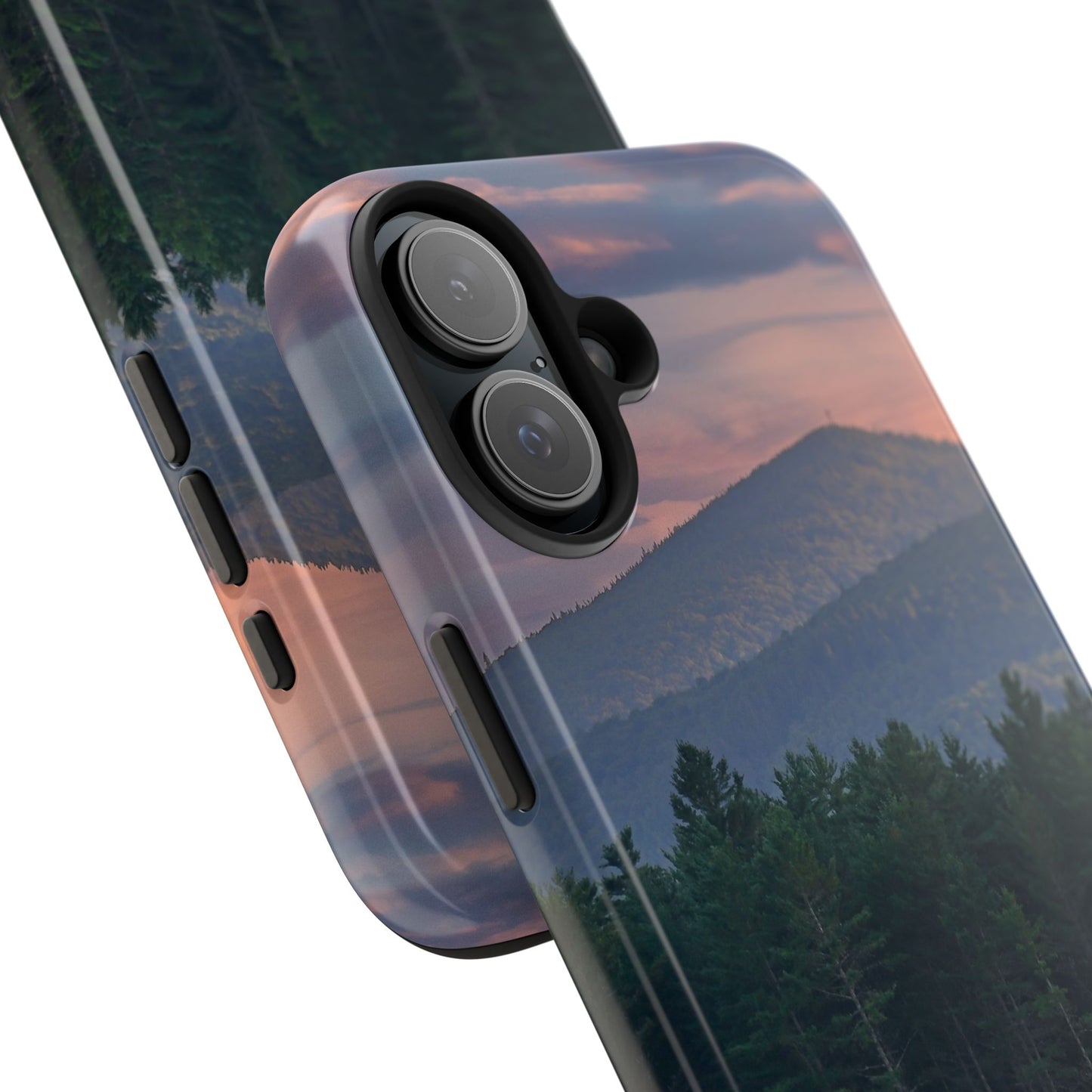 Impact Resistant Phone Case - Loon Lake Mountain