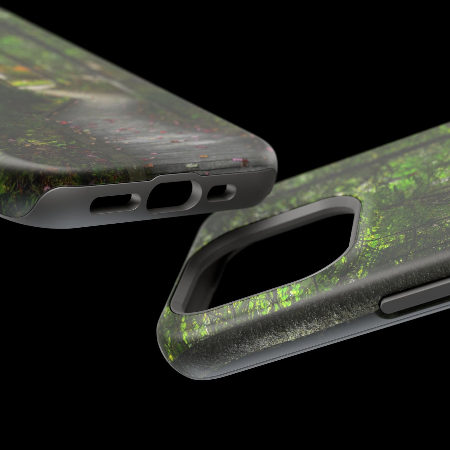 MagSafe Impact Resistant Phone Case - Woodland Boardwalk