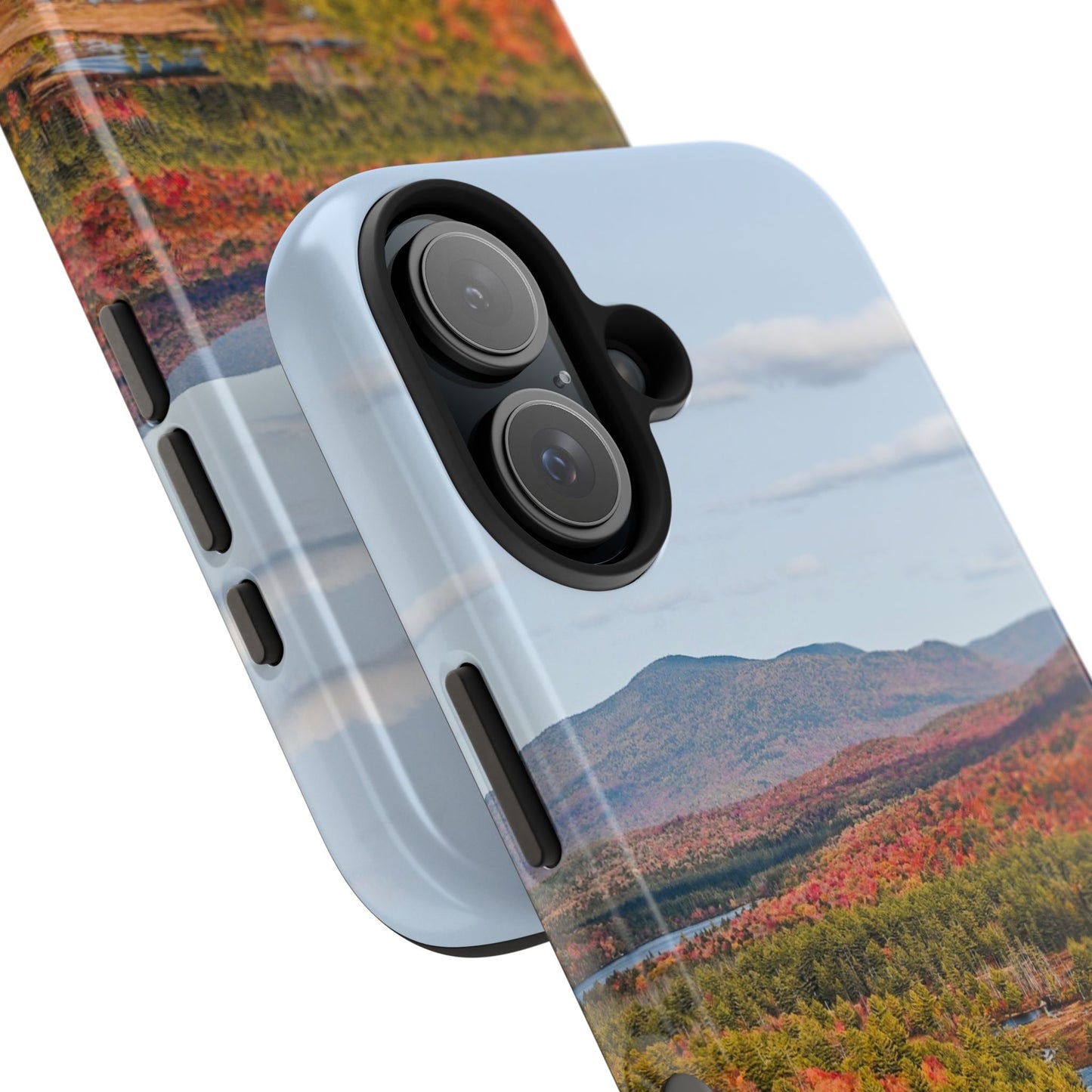 Impact Resistant Phone Case - Autumn Mountains & River