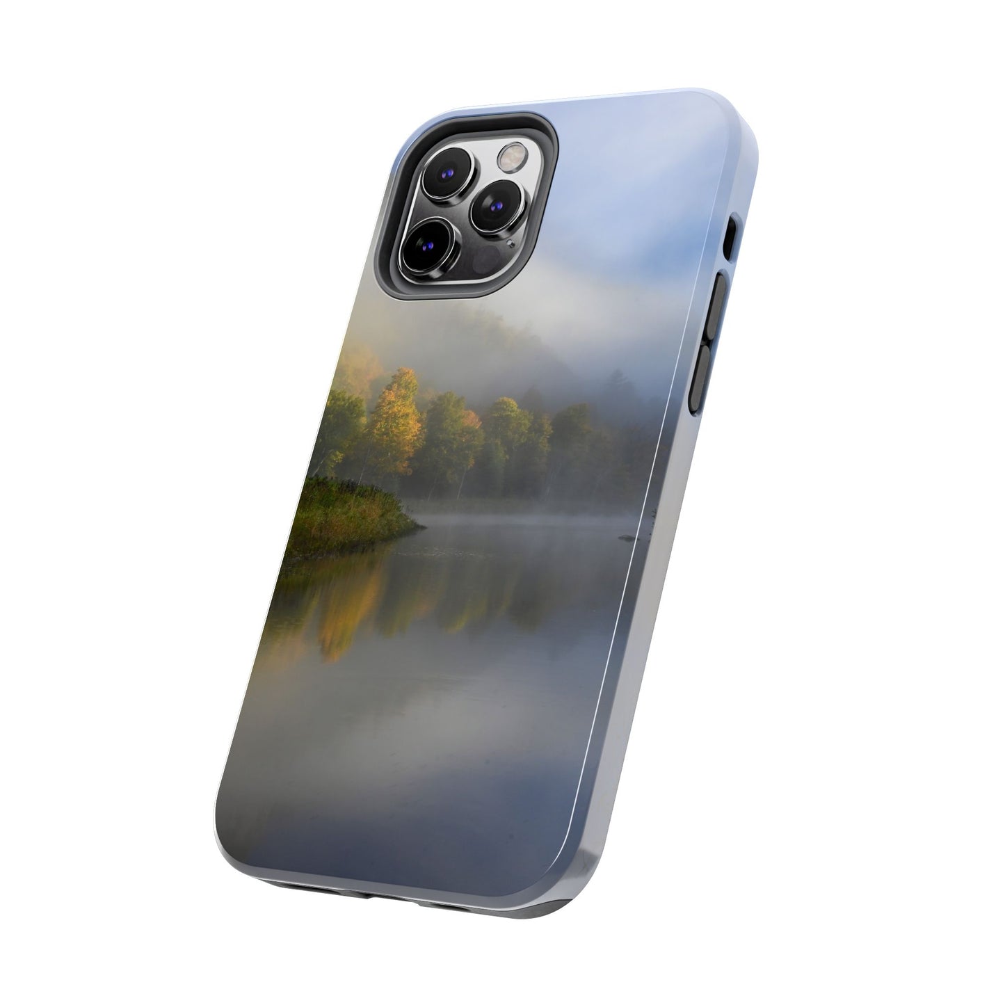 Impact Resistant Phone Case - Ausable River Autumn