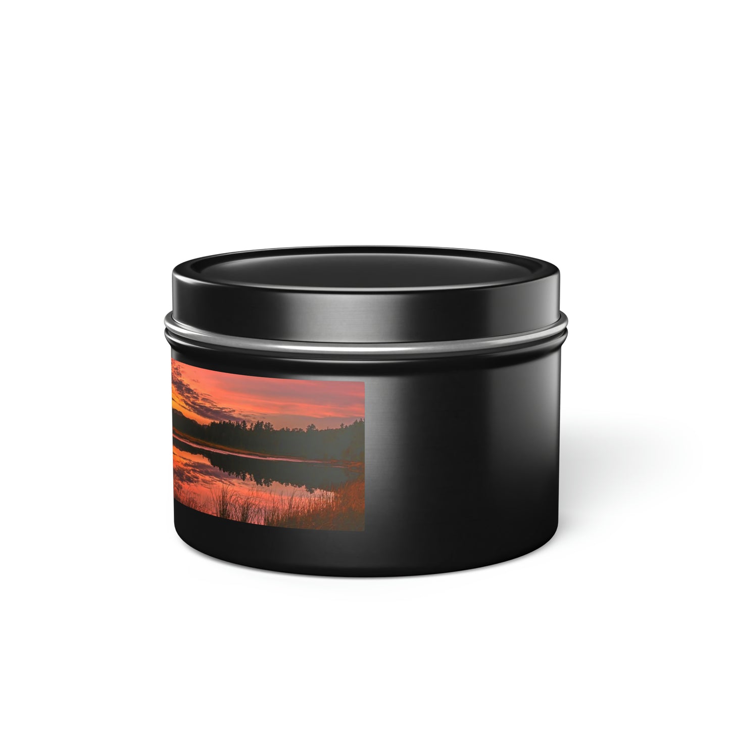 Barnum Pond Sunset Glow - Tin Candle