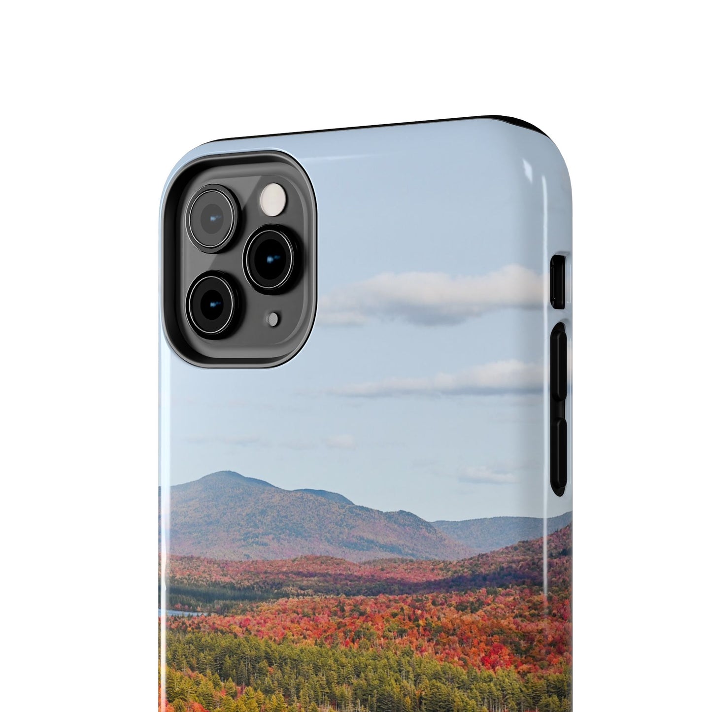 Impact Resistant Phone Case - Autumn Mountains & River