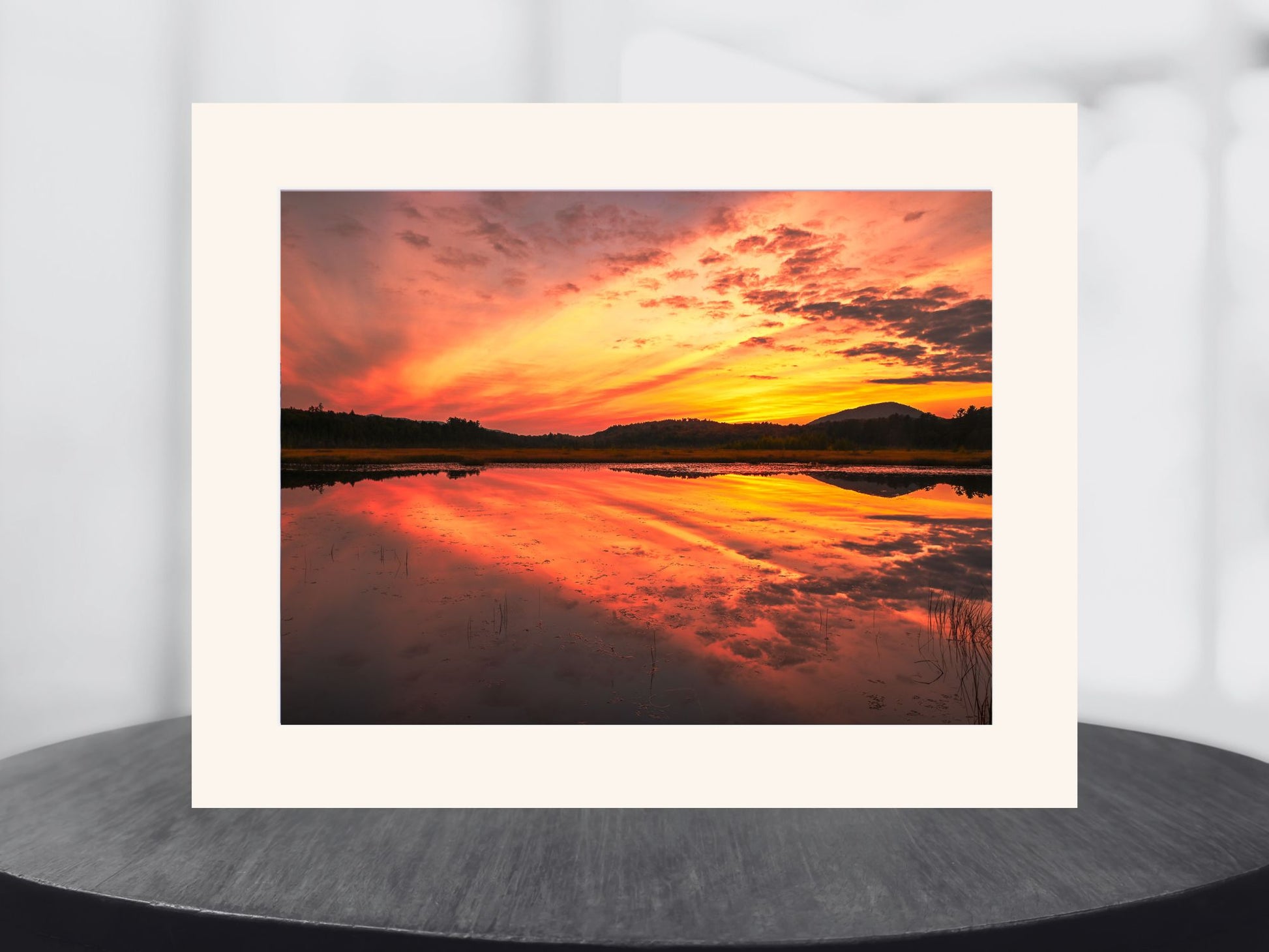 Evening Glow at Barnum Pond