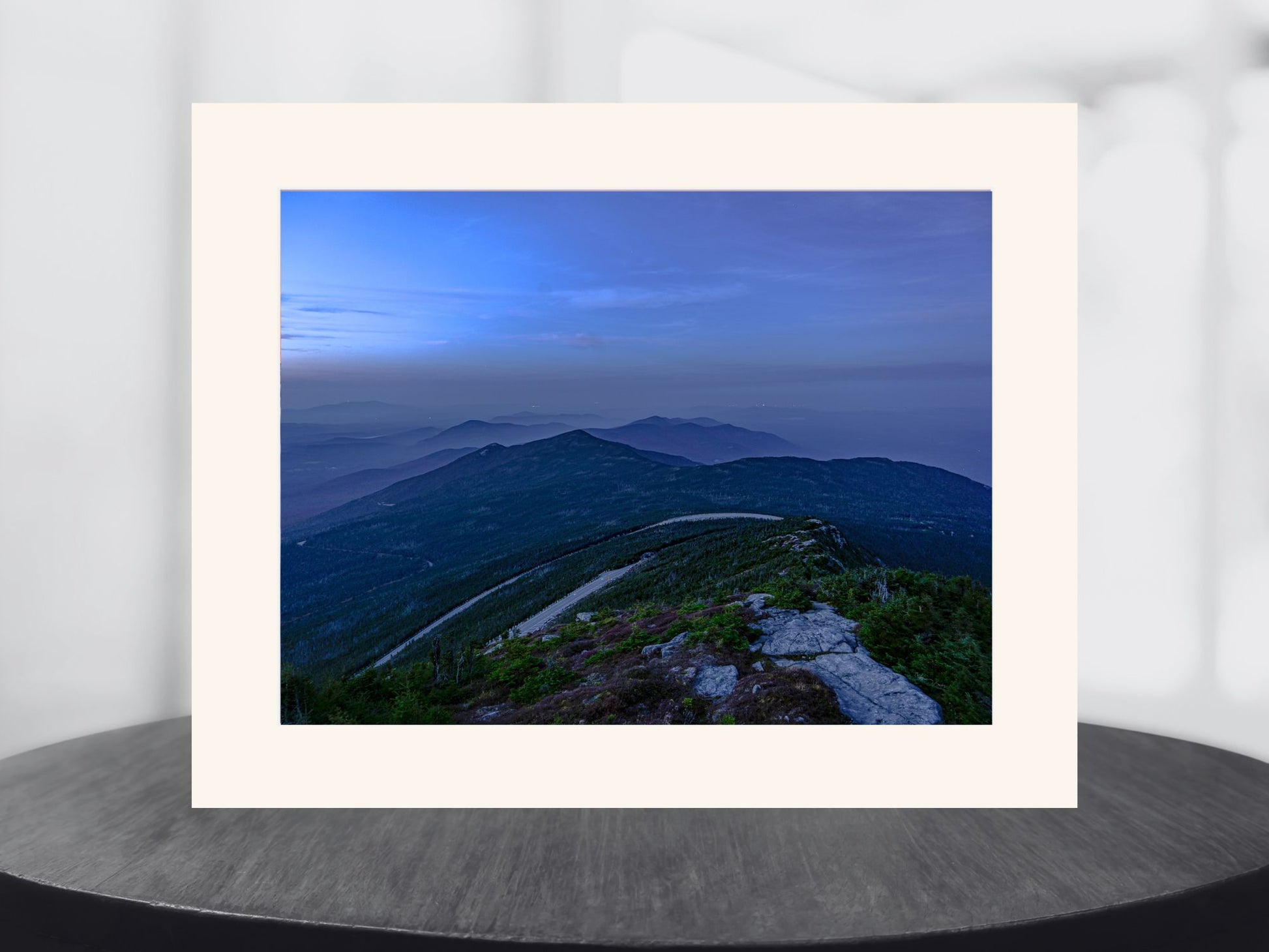 Twilight Over Esther Mountain in the Adirondacks