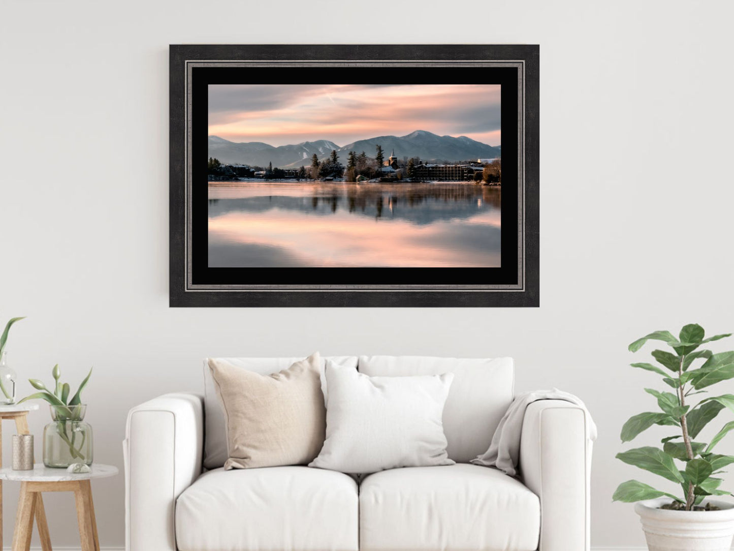 Chilled Reflections Adirondack print.