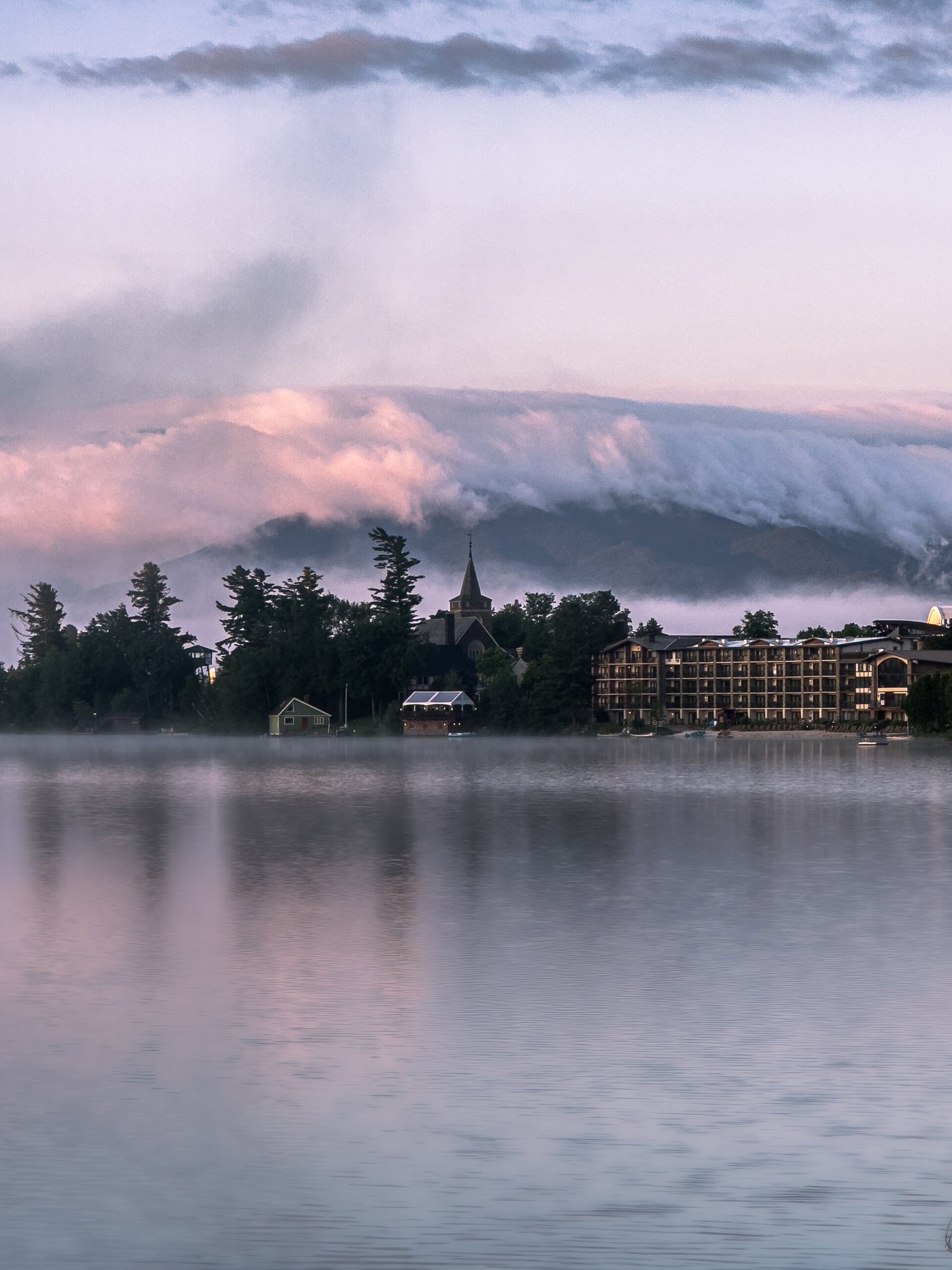Heavenly Blanket - Mirror Lake Perspective Wall Art