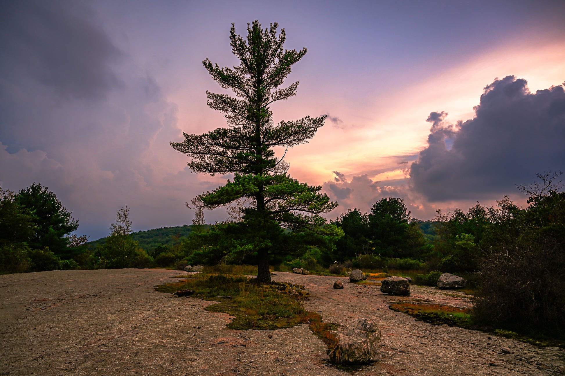 Bowling Rocks at Harriman State Park, NY