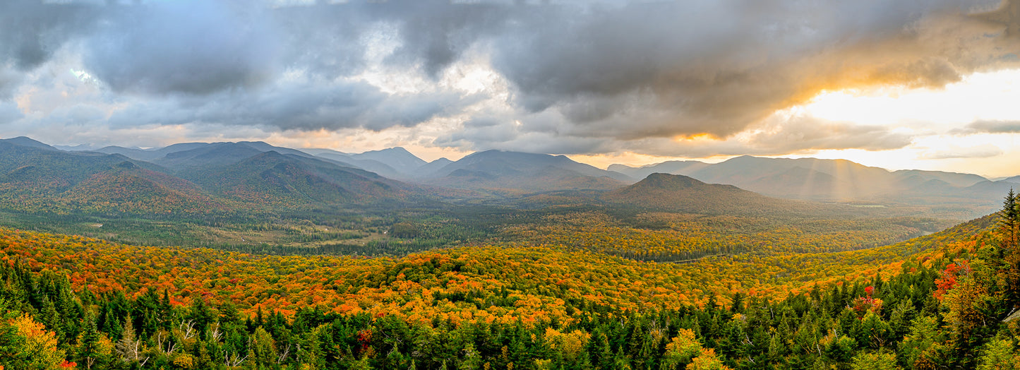 Golden Sunset Glow from Mt. Van Hoevenberg