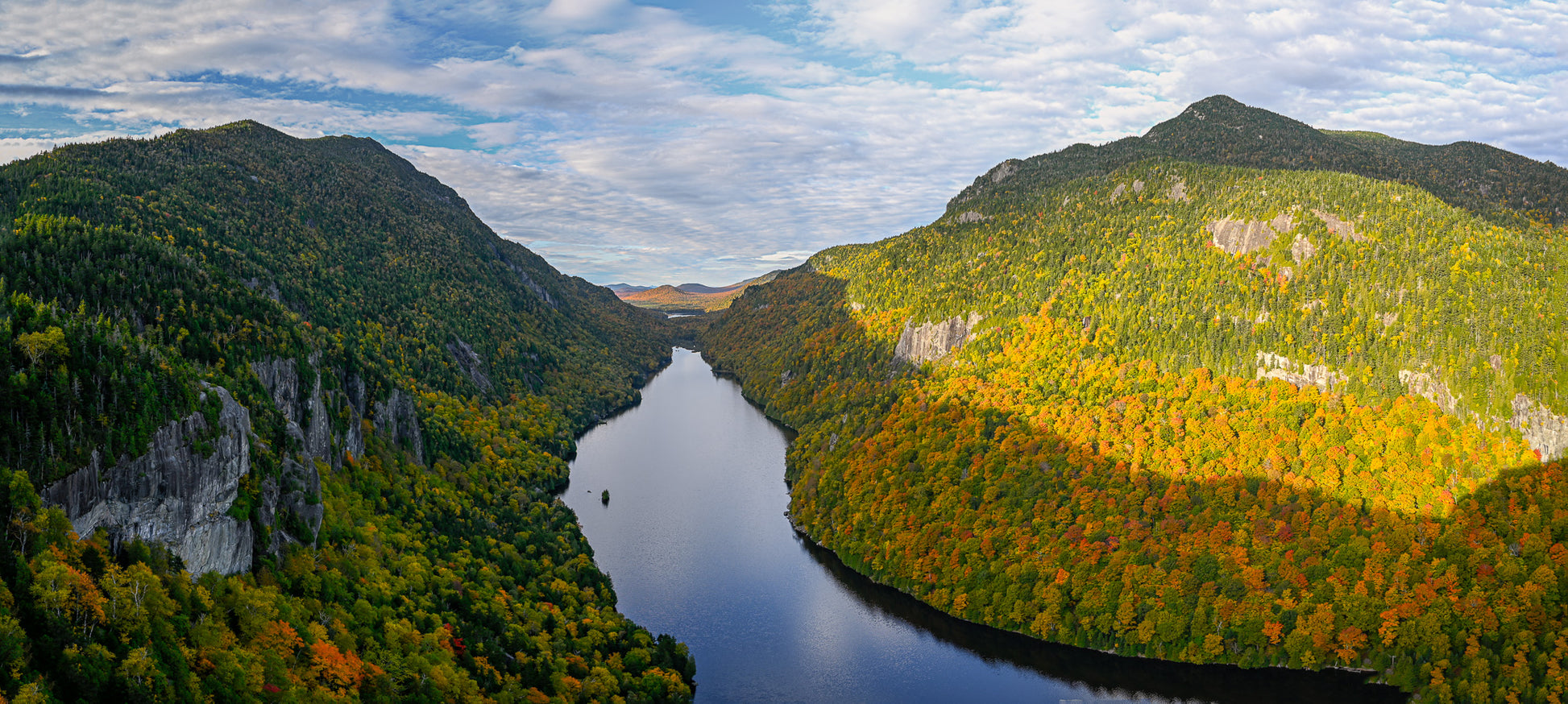 Fall Foliage from Indian Head Panorama