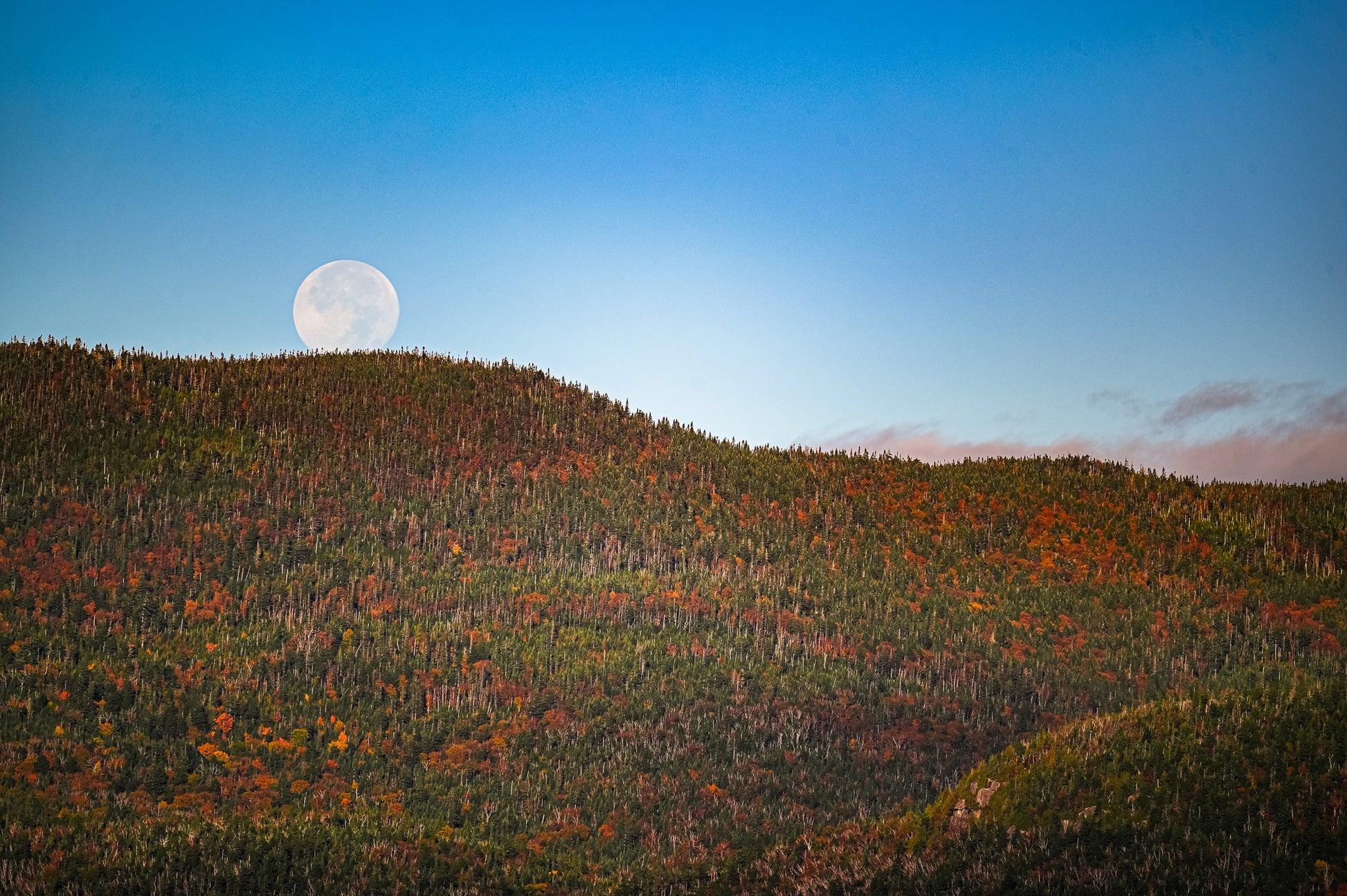 Adirondack Super Moonset print