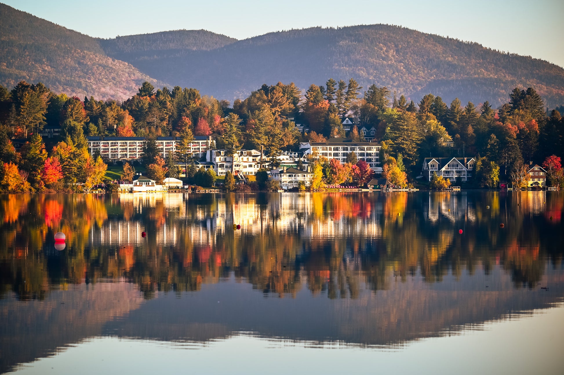 Autumn Reflections on Mirror Lake