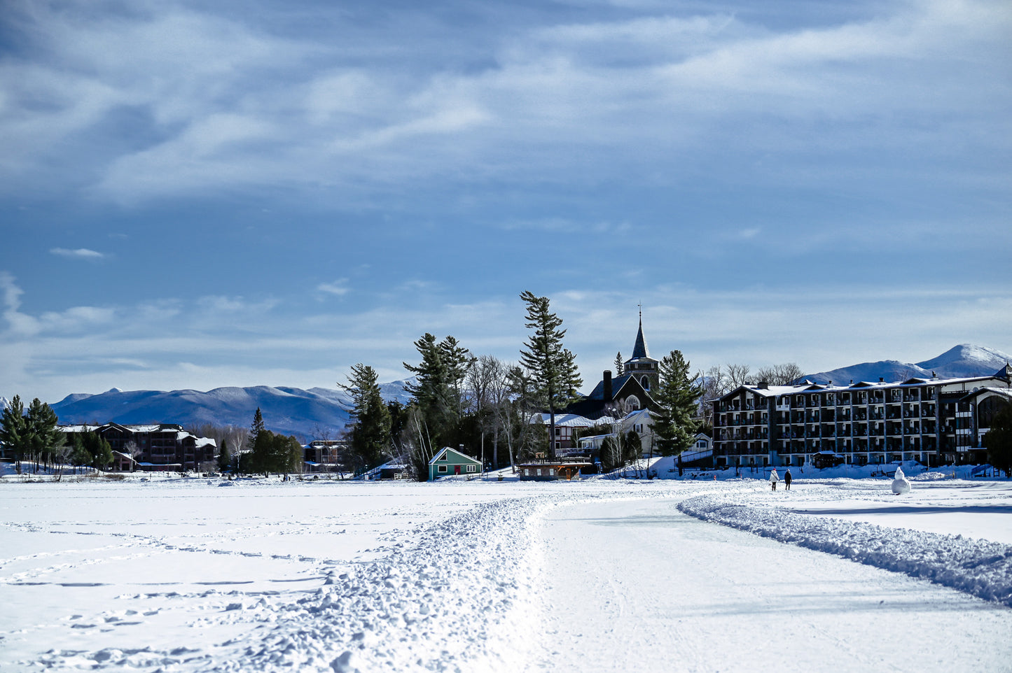Mirror Lake in Winter's Embrace