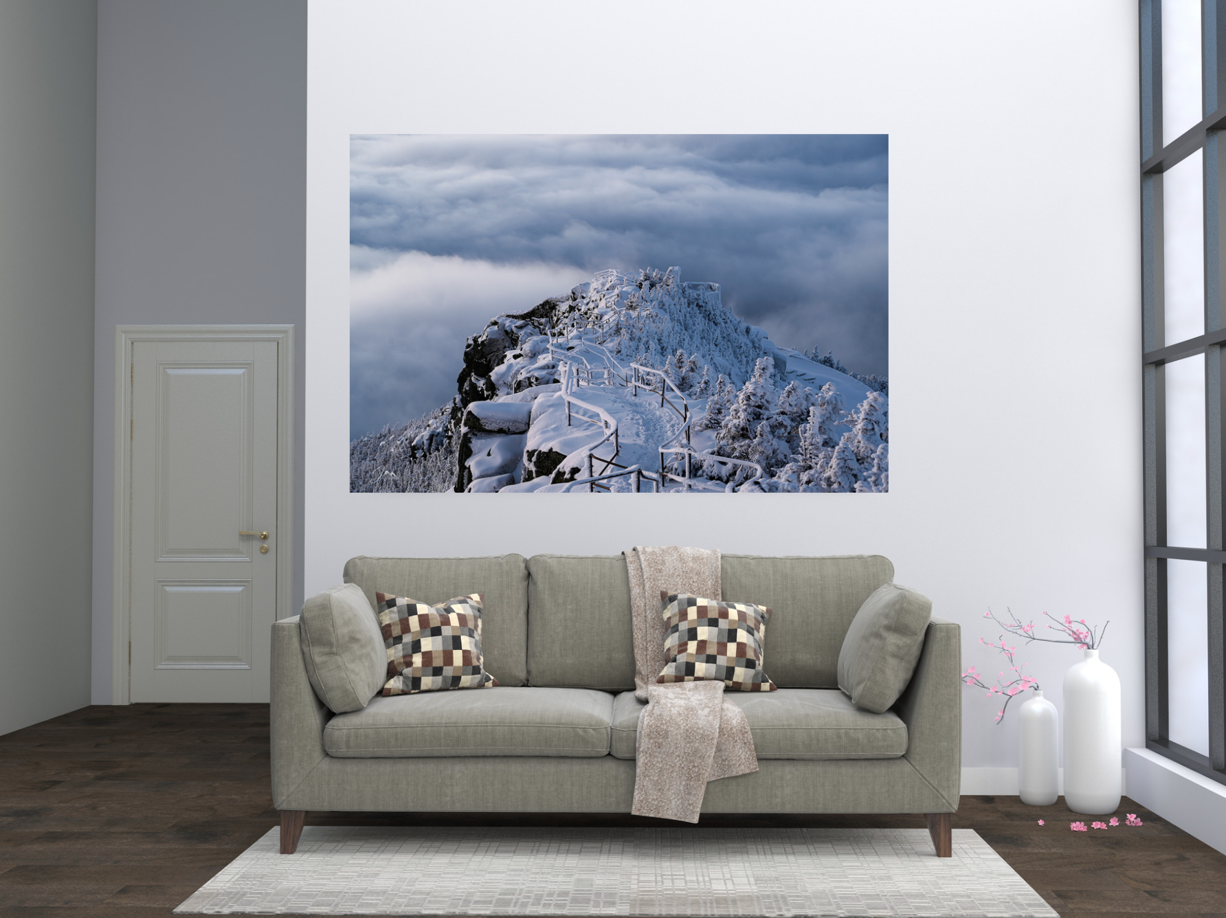 Castle in the Clouds - Whiteface Mountain Print