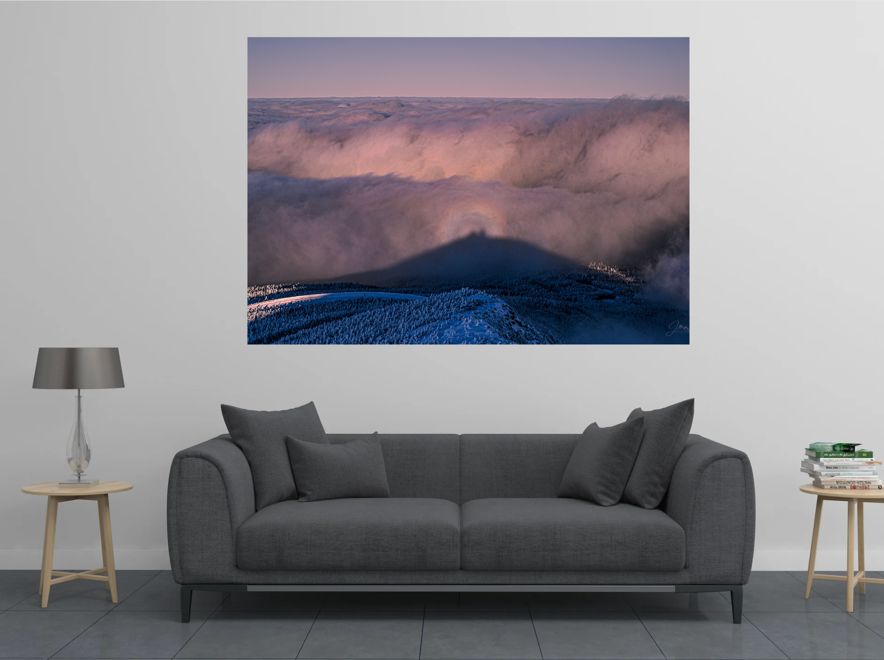 Brocken Spectre from Whiteface Mountain Print