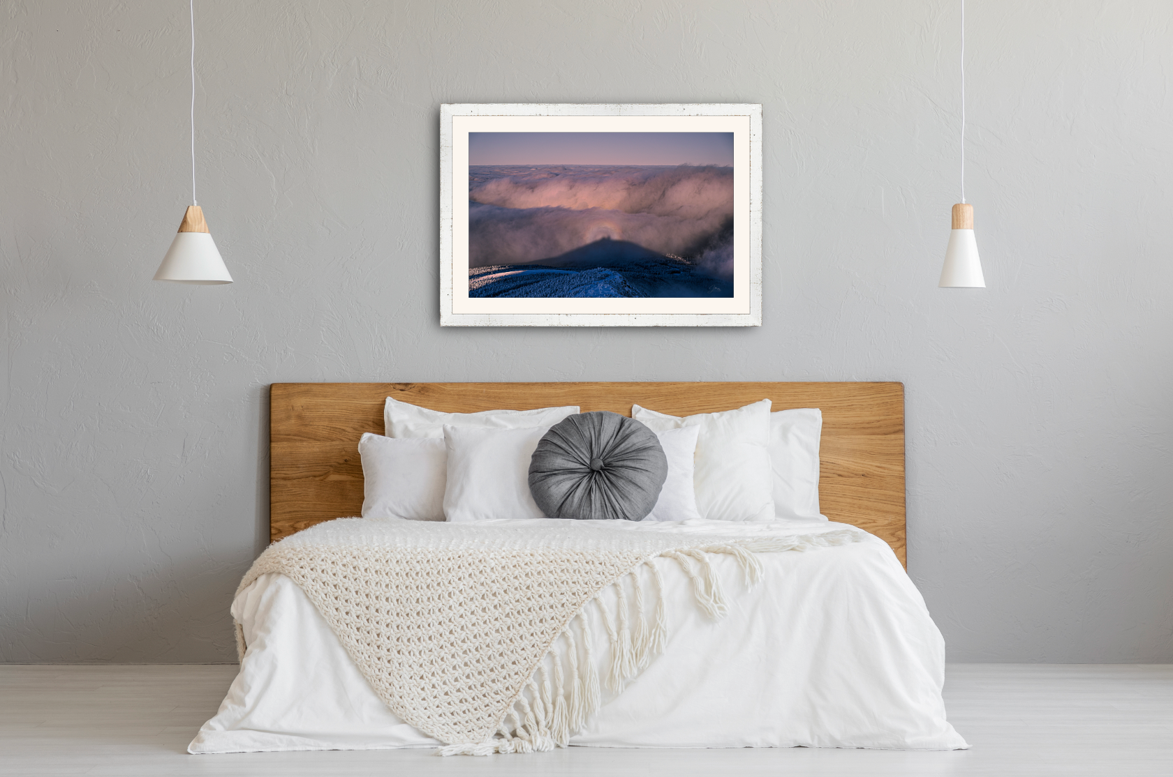 Brocken Spectre from Whiteface Mountain Print