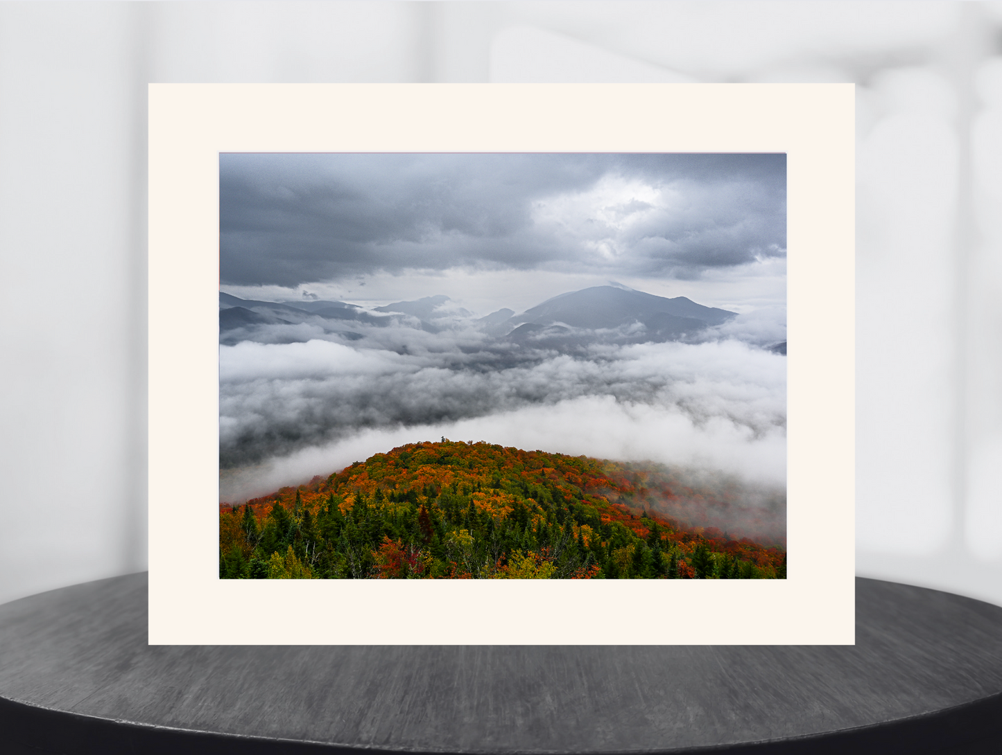 Autumn Moody Weather from Mt. Van Hoevenberg