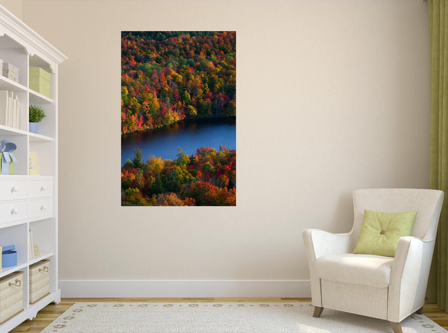 print of Fall Colors in the Adirondacks