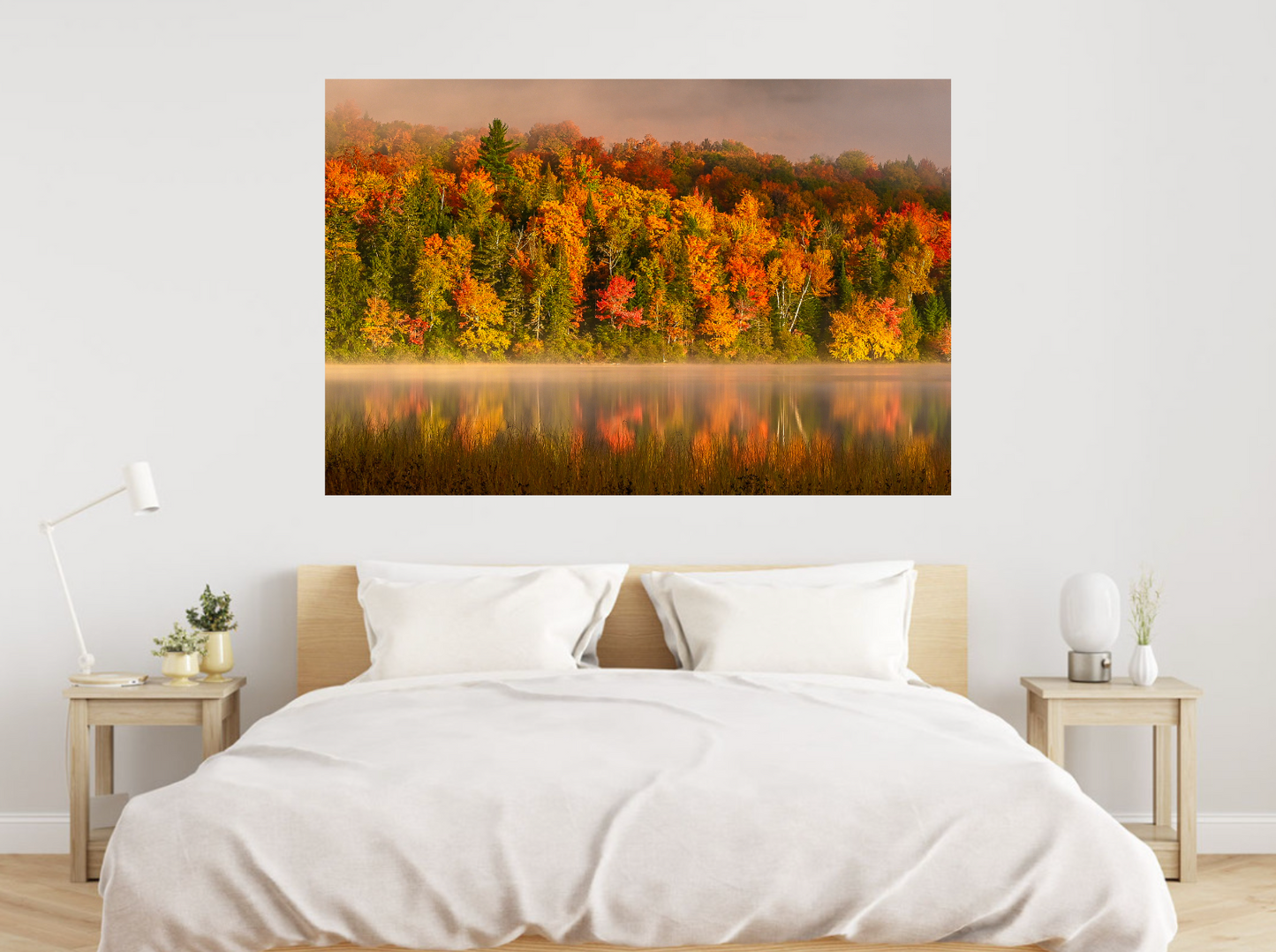 Print of Fall colors in the Adirondacks