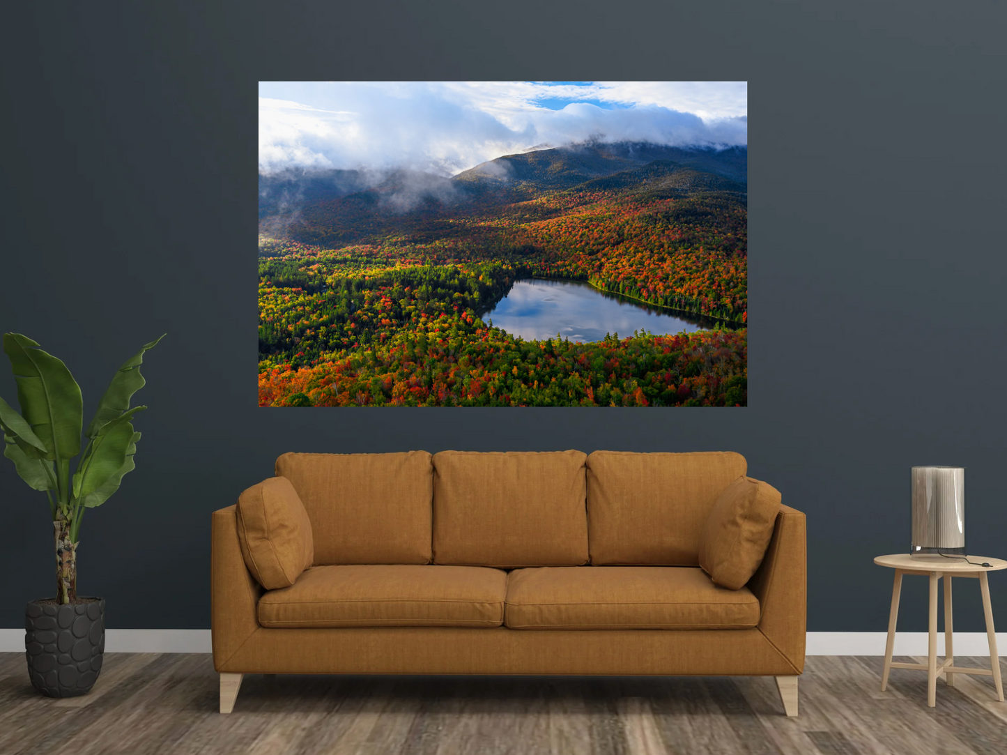 print of a Fall Morning on Mount Jo