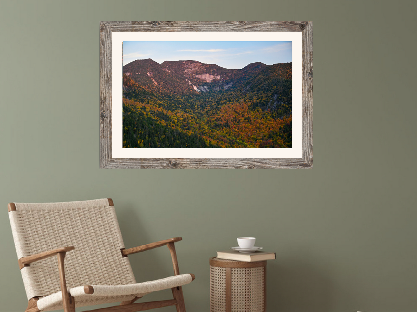 print of Gothics Mountain Adirondack Mountains